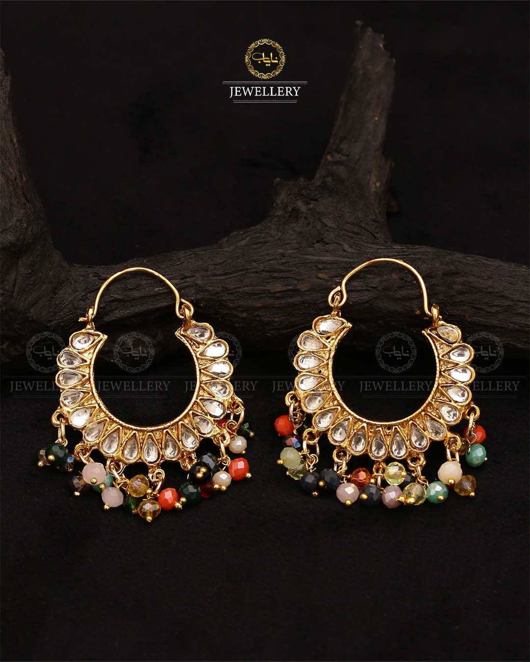 Kundan Baali-2646 Nayab Jewellery