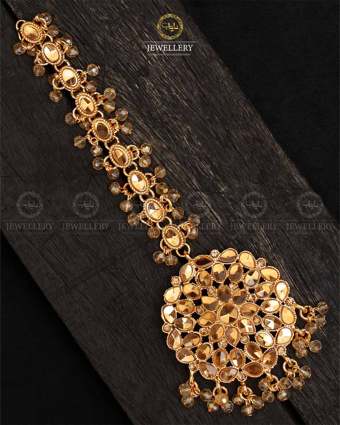 Kundan Big size Tika (Bindia)-2161-Golden