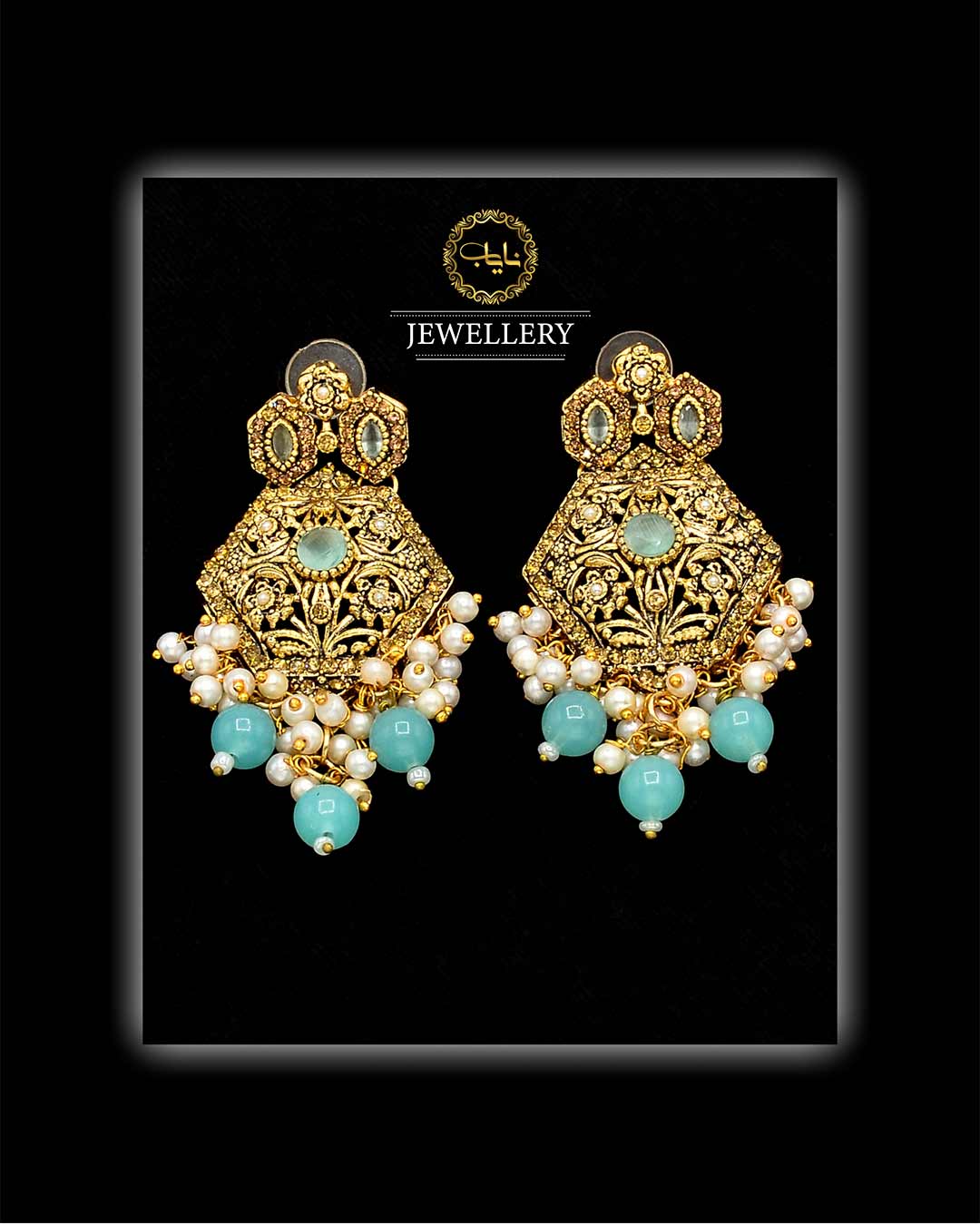 Rajwadi Style EarringsNJ -1694