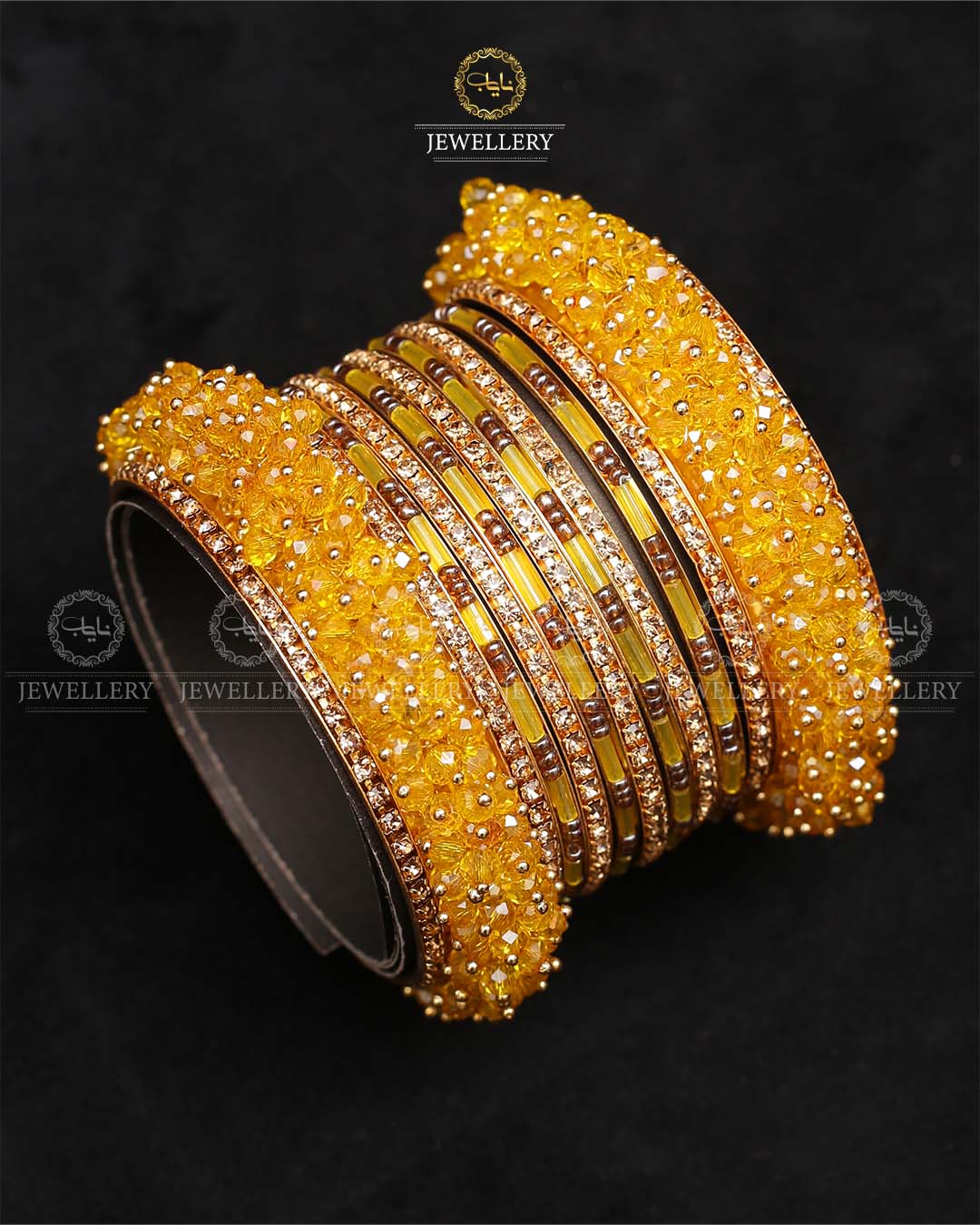 Hand made Bridal 8 pcs bangles set-2404