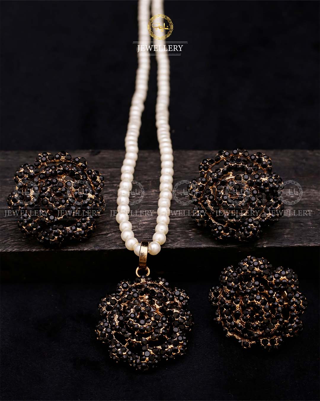 Turkish Combo Locket set-2635 Nayab Jewellery