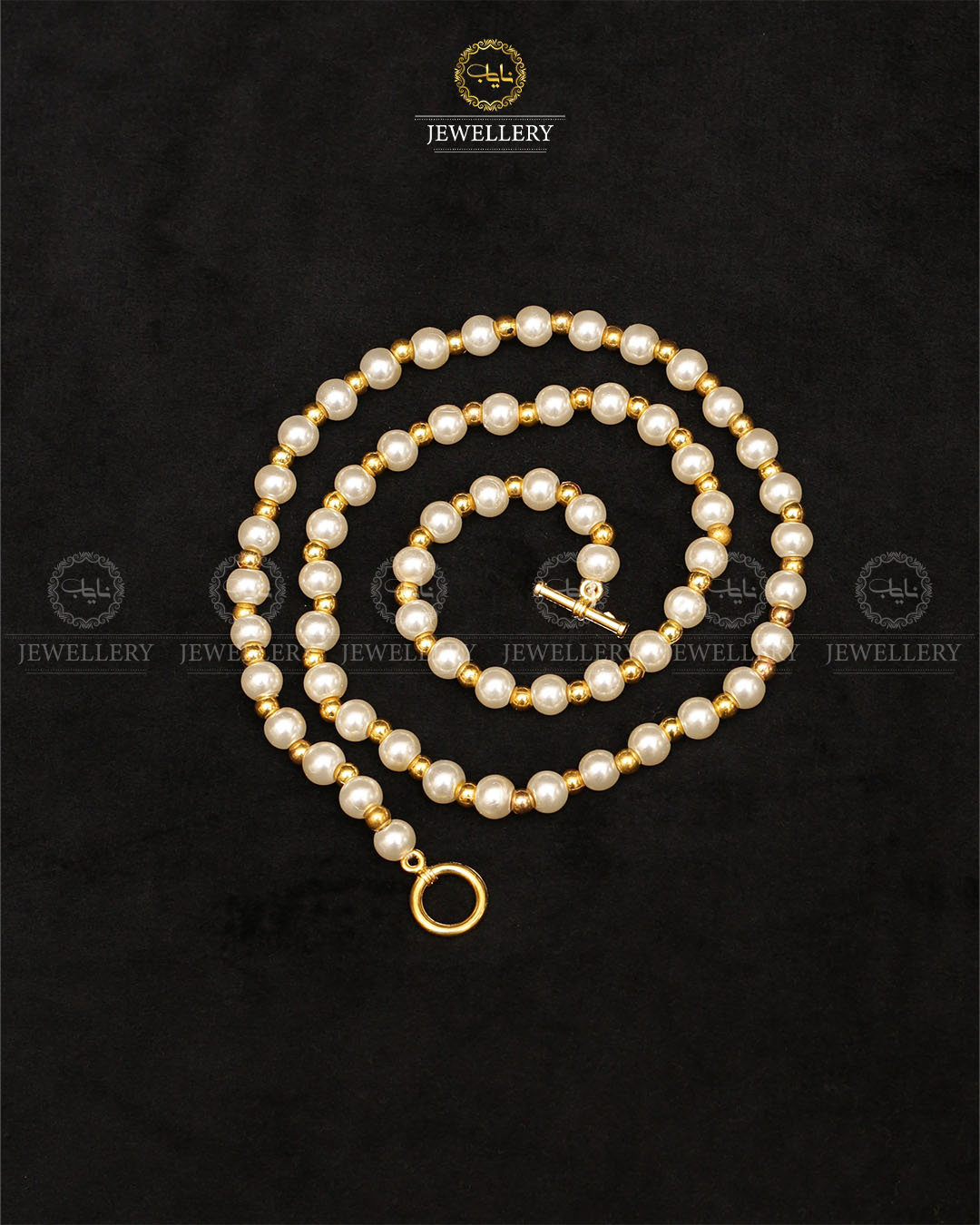 Pearl Long Mala 21 inches-2443 Nayab Jewellery