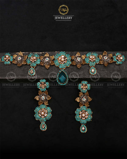 Turkish Designer Chokar set-2342 Nayab Jewellery