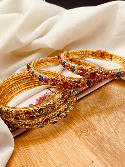 Rp Zarcon 6 pcs Bangles set BL-5043