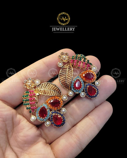 Noratan Leaf Studs-2599