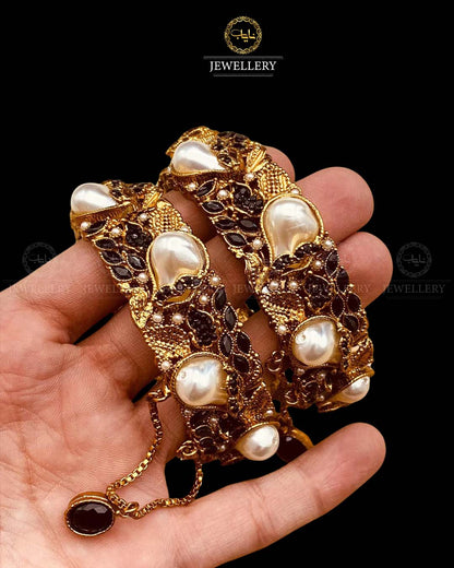 Turkish Openable Bangles (pair) BL-5045