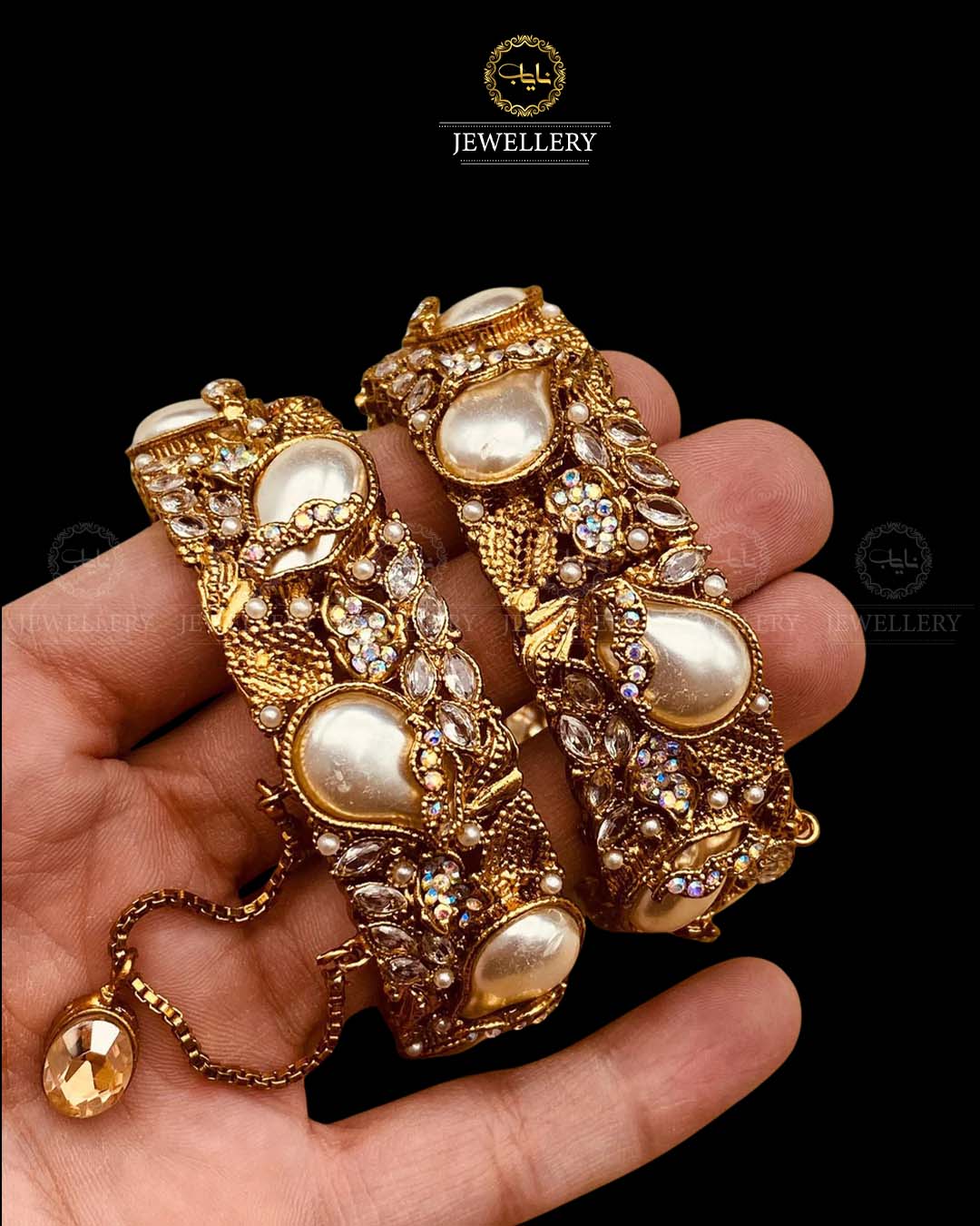 Turkish Openable Bangles (pair) BL-5045