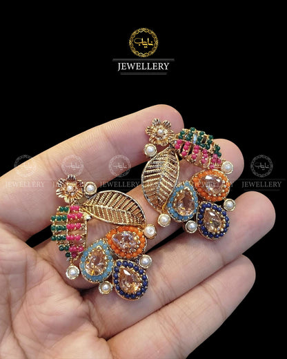 Noratan Leaf Studs-2599