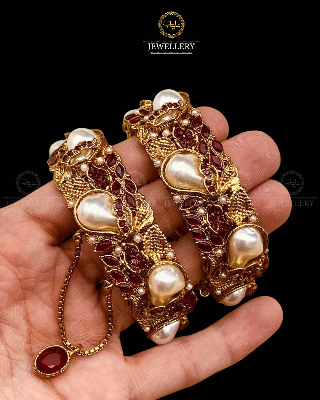 Turkish Openable Bangles (pair) BL-5045