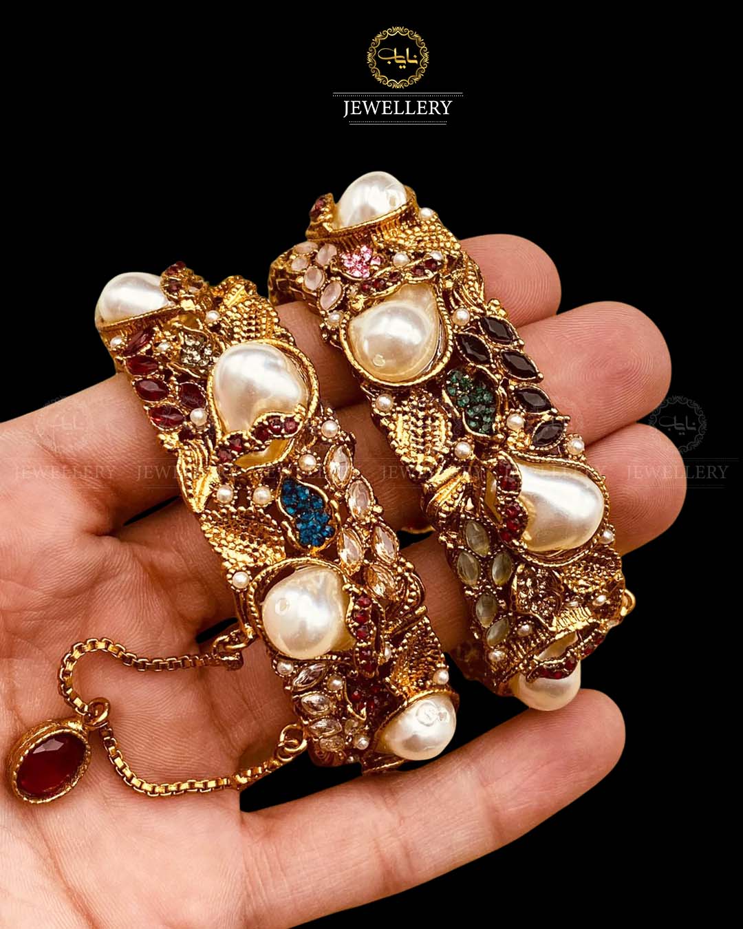 Turkish Openable Bangles (pair) BL-5045