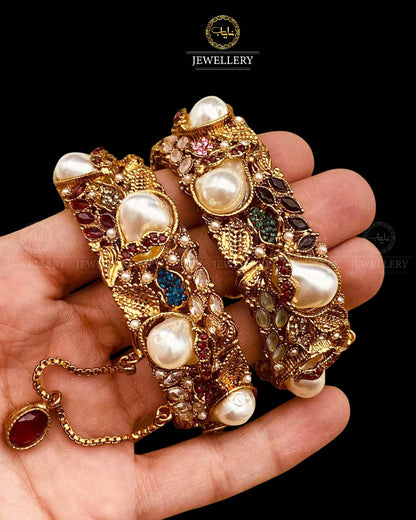 Turkish Openable Bangles (pair) BL-5045