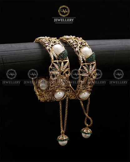 Turkish Mother Pearl openable Bangles BL-5056