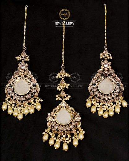 Designer Big size Earrings Tika E-304