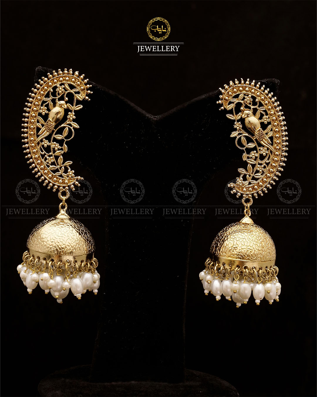 Shahjhani Copper Jhumki-2689 Nayab Jewellery