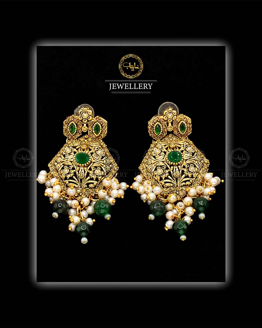 Rajwadi Style EarringsNJ -1694