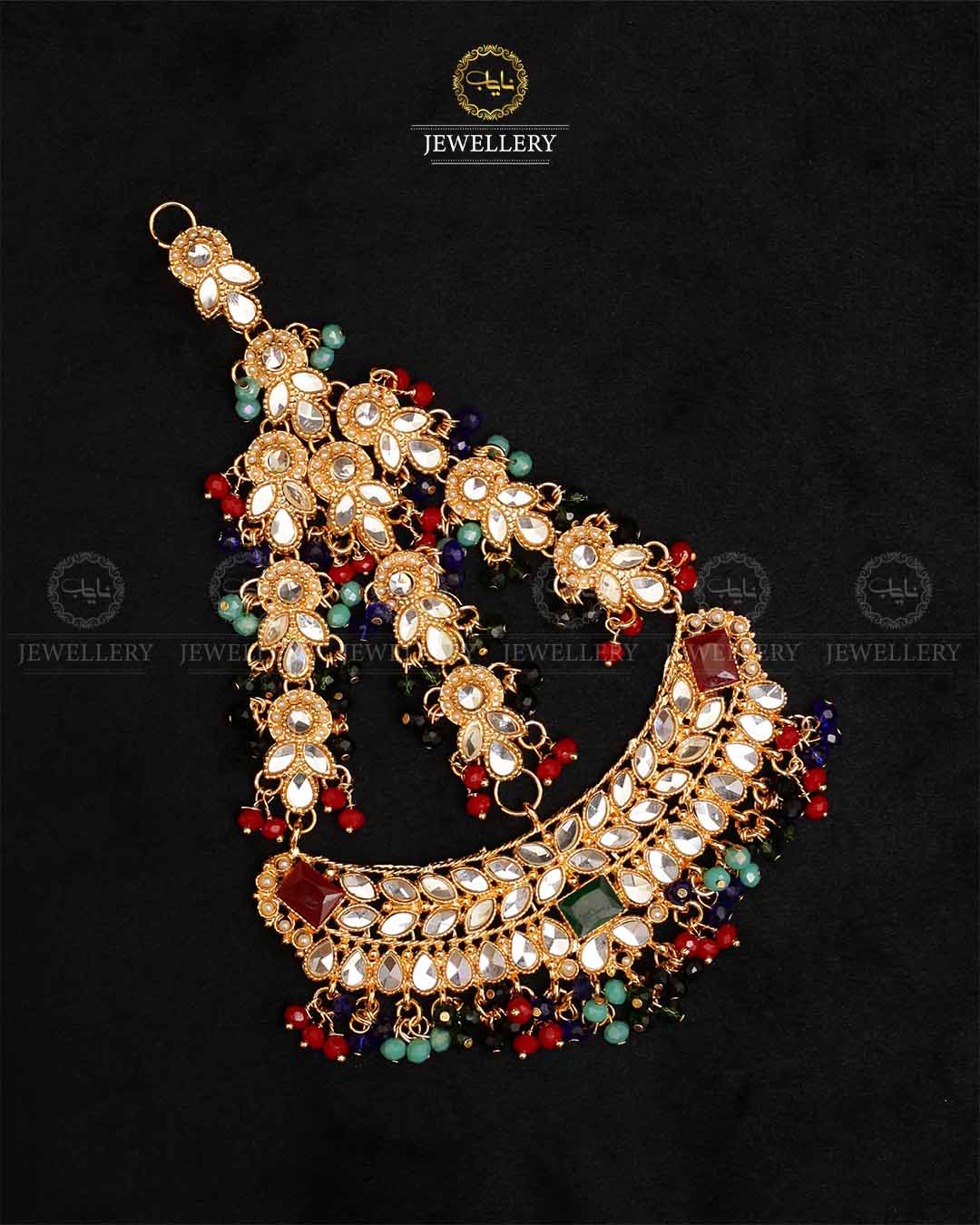 Traditional Kundan Big size Jhummer -2164-Golden