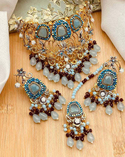 Turkish Collar Necklace set-2318