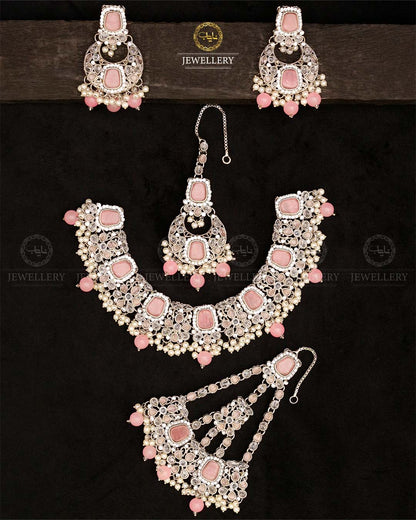 Egyptian Bridal set-2847-Silver