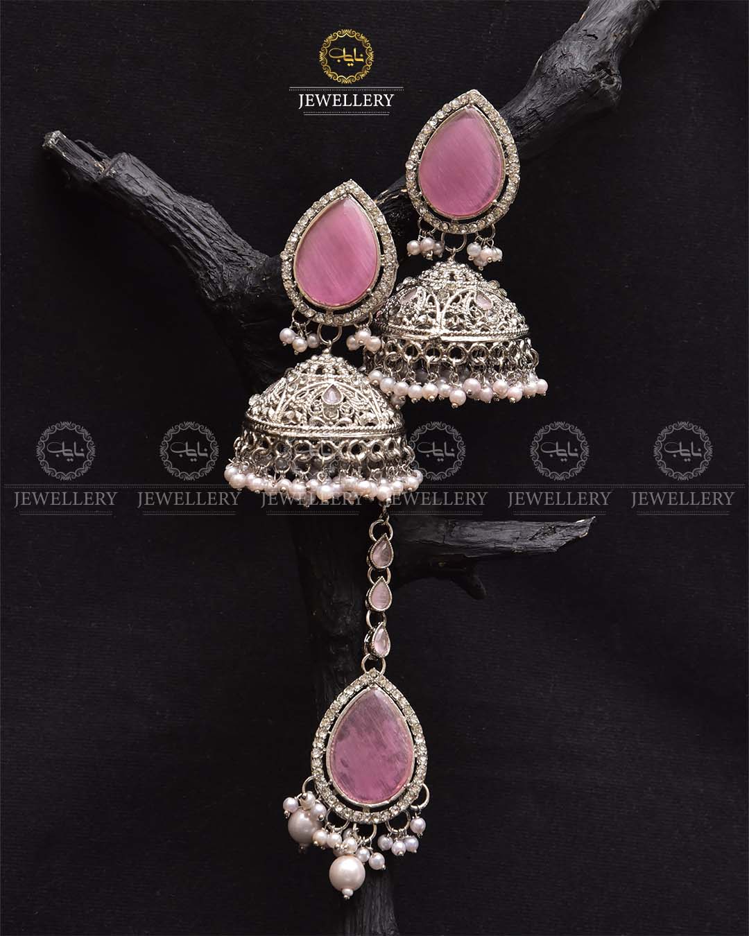 Turkish Jhumka Tika set-2280