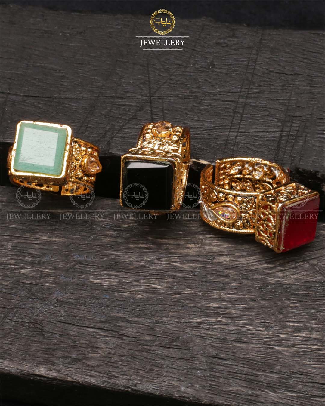 Egyptian adjustable ring-2483 Nayab Jewellery