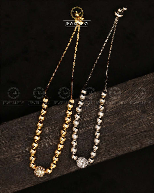 Bowl Up down Bracelet-2666 Nayab Jewellery