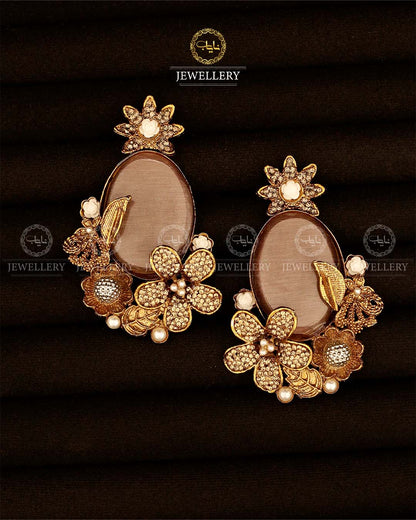 Turkish Designer Earrings-2942