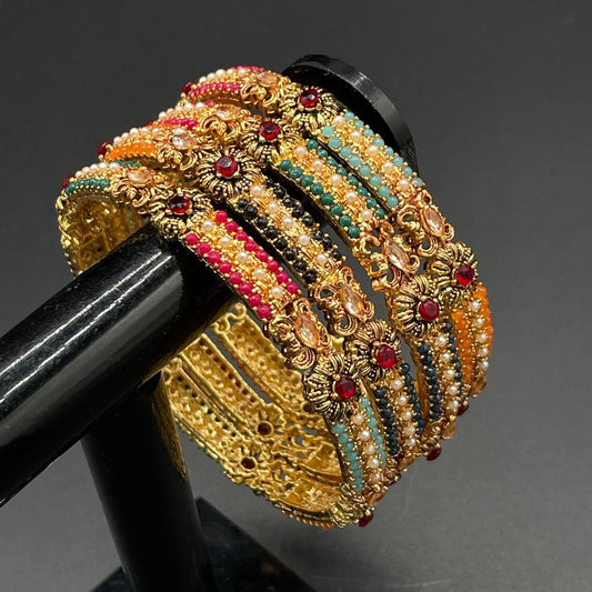 Noratan 4 pcs Bangles-2922