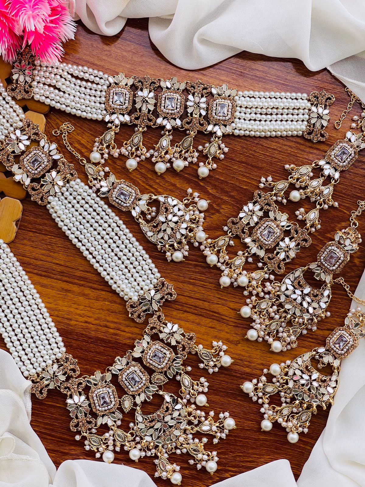 Kundan Bridal Set NJ-1593