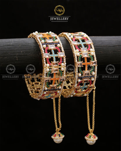 Nazia Noratan openable Bangles BL-5053