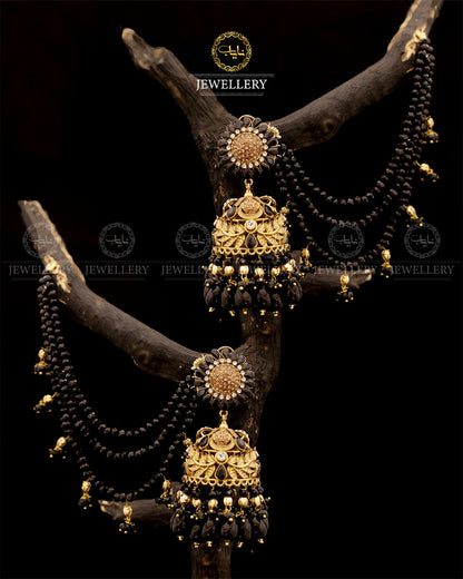 Designer Bahubali Sahara Earrings E-305