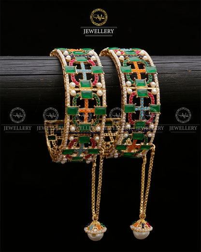 Nazia Noratan openable Bangles BL-5053
