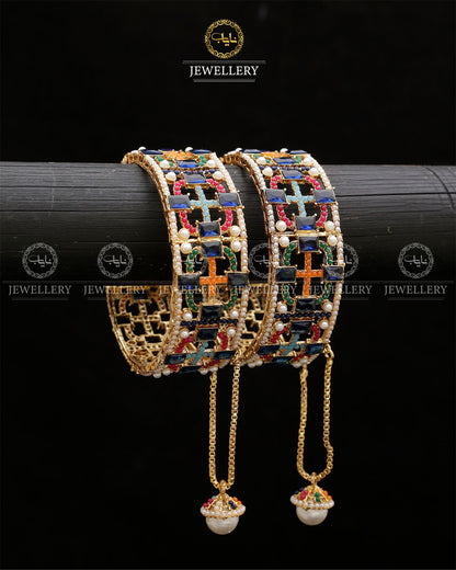Nazia Noratan openable Bangles BL-5053