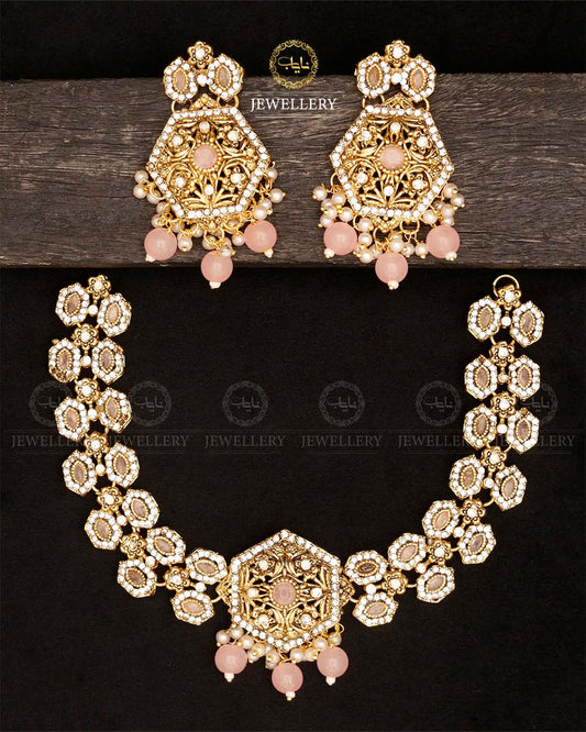 Rajwadi Necklace set-2855