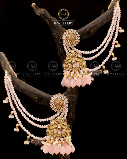 Designer Bahubali Sahara Earrings E-305
