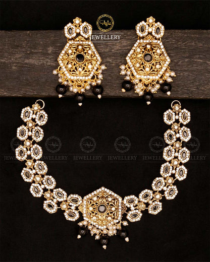 Rajwadi Necklace set-2855