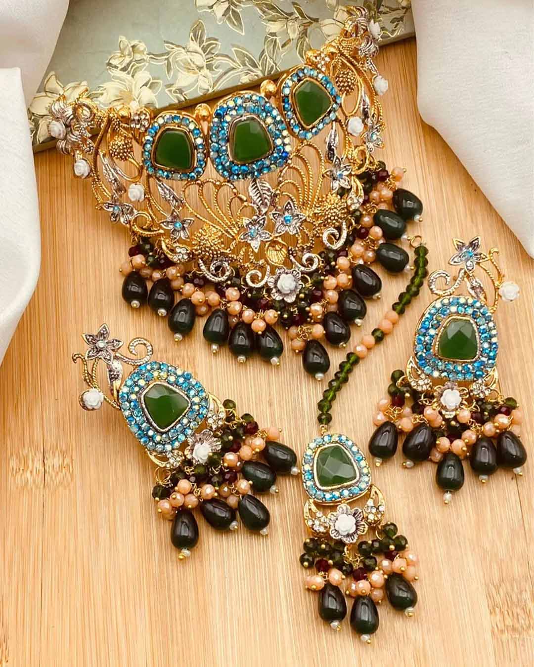 Turkish Collar Necklace set-2318