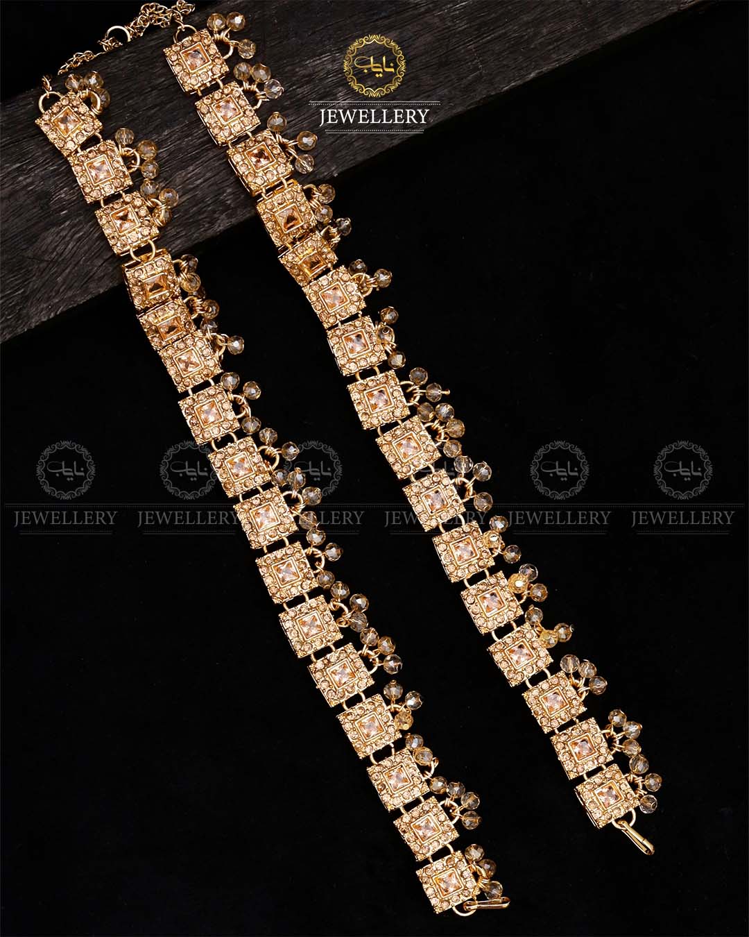 Rida Saqure Anklet Pazaib (pair)-2761 Nayab Jewellery