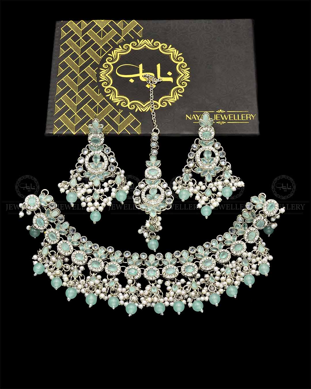 Zarcon Bridal Necklace Set  NJ-1747 -S