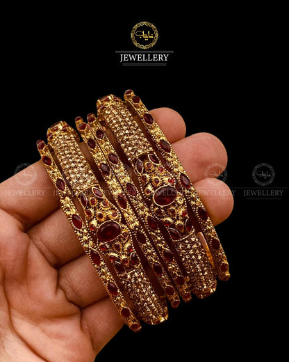 Rp Zarcon 6 pcs Bangles set BL-5043