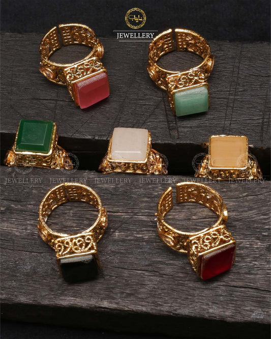 Egyptian adjustable ring-2483 Nayab Jewellery
