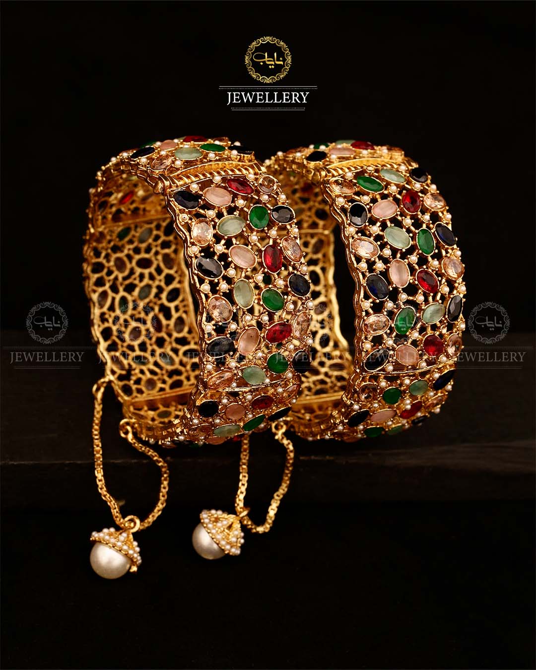 AQSA Openable Bangles (pair) BL-505