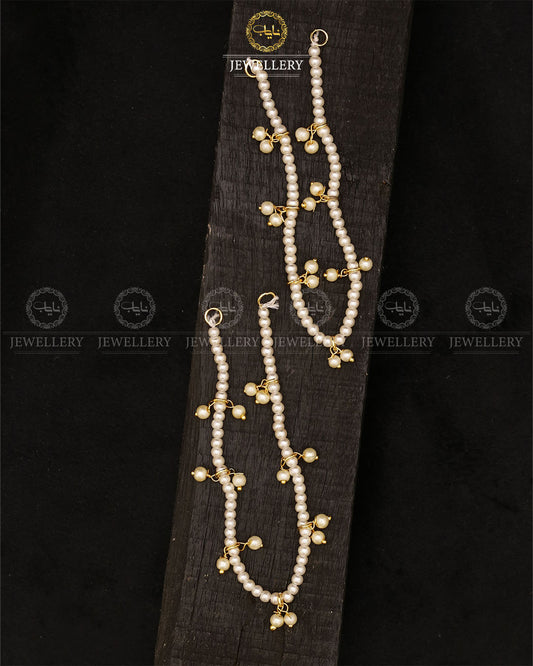 Pearl Long Sahara (pair)-2699 Nayab Jewellery