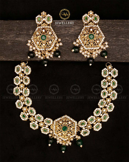 Rajwadi Necklace set-2855