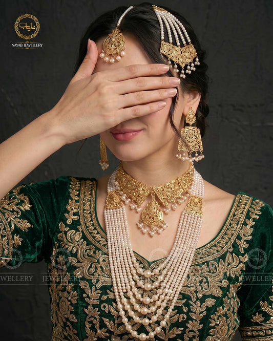 Hyedrabadi Bridal set BR-8008