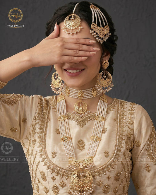 Hyedrabadi Bridal set BR-8010