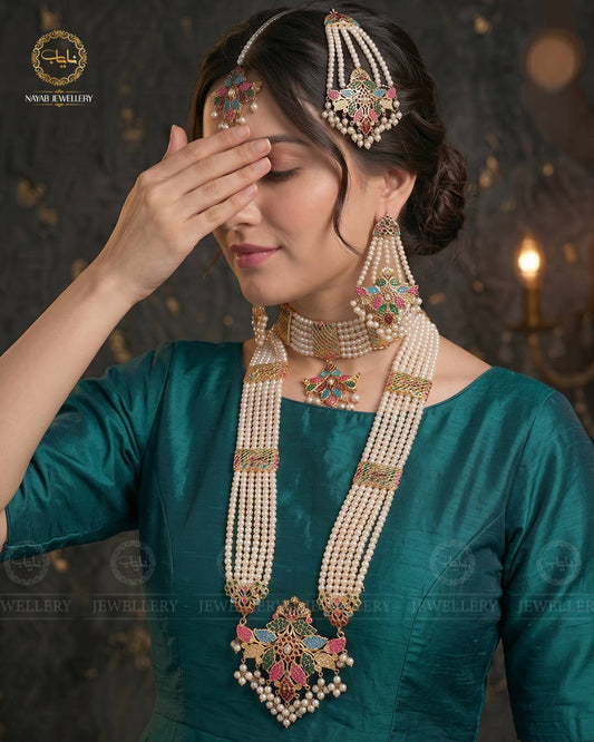 Hyedrabadi Bridal set BR-8011