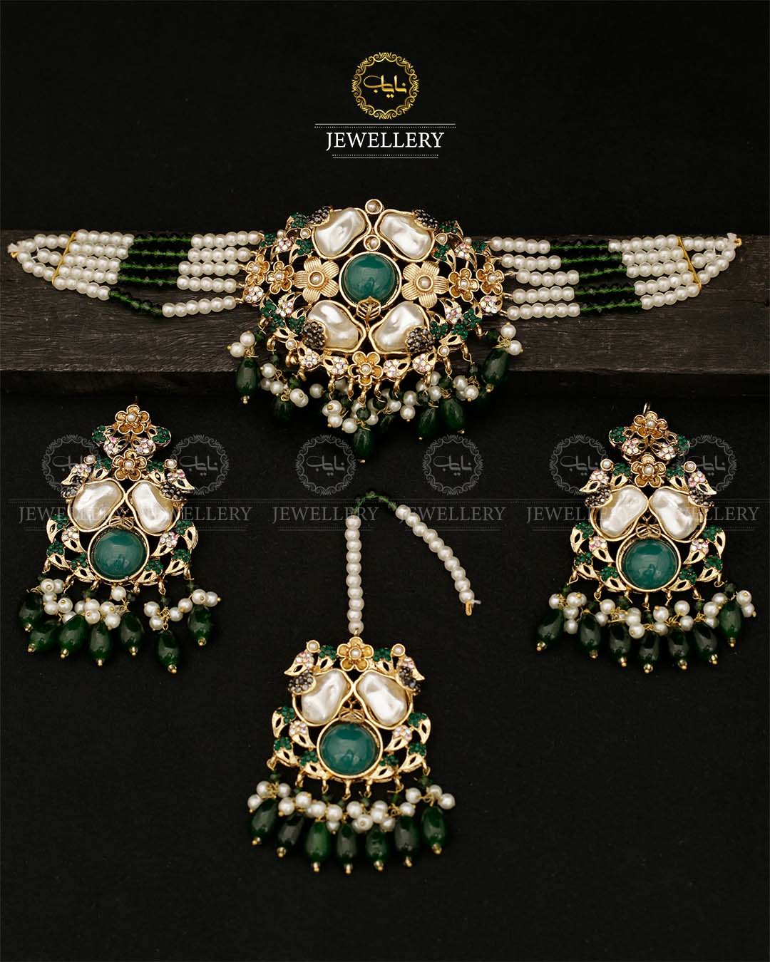 Turkish Mother Pearl Guluband Set N-109