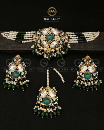 Turkish Mother Pearl Guluband Set N-109