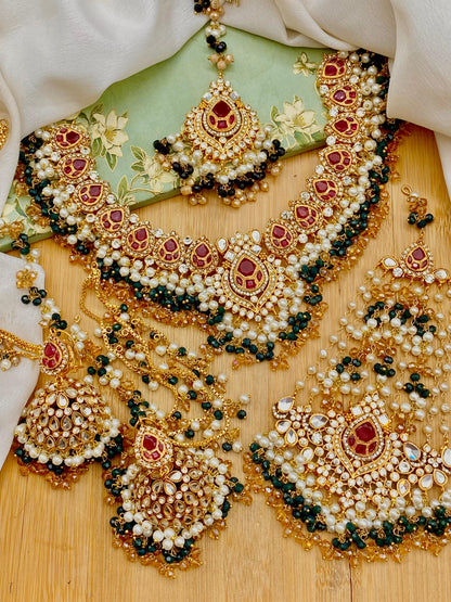 Uzma Designer Bridal set BR-800