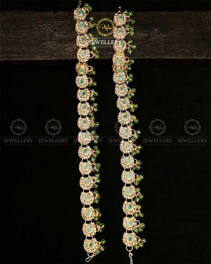 Oval Anklet Pazaib (pair)-2899